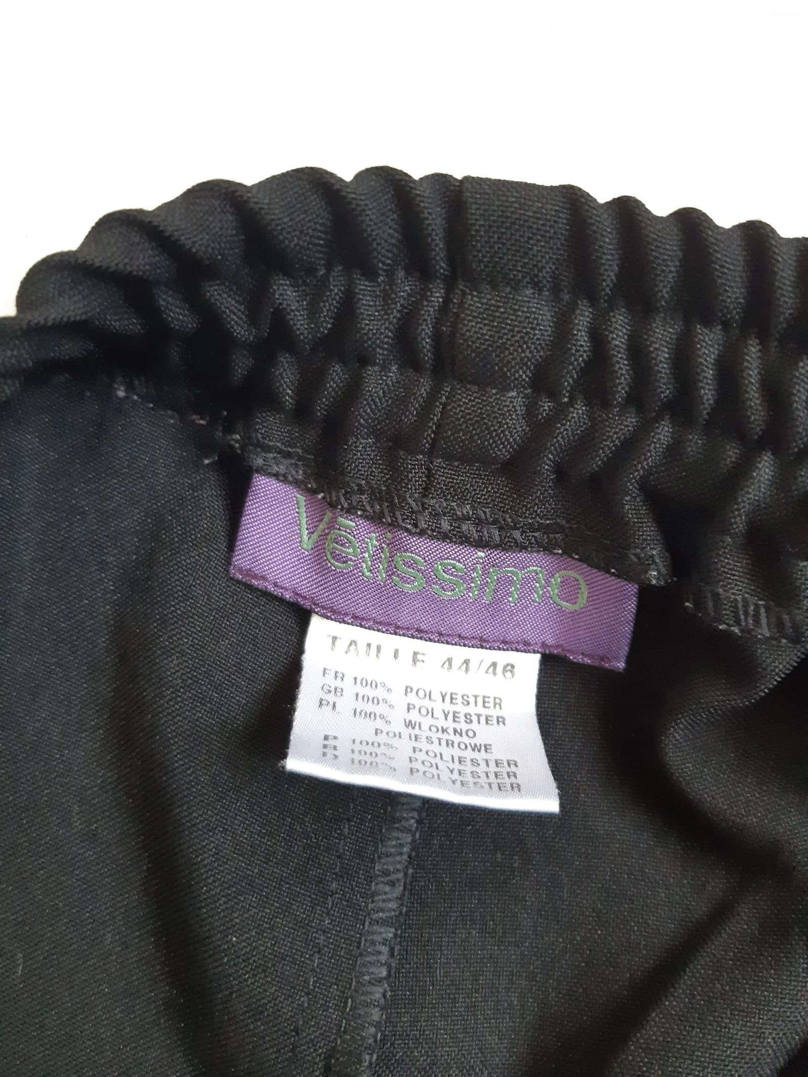 Calça curta preta Vetissimo tamanho 44/46 – photo 5